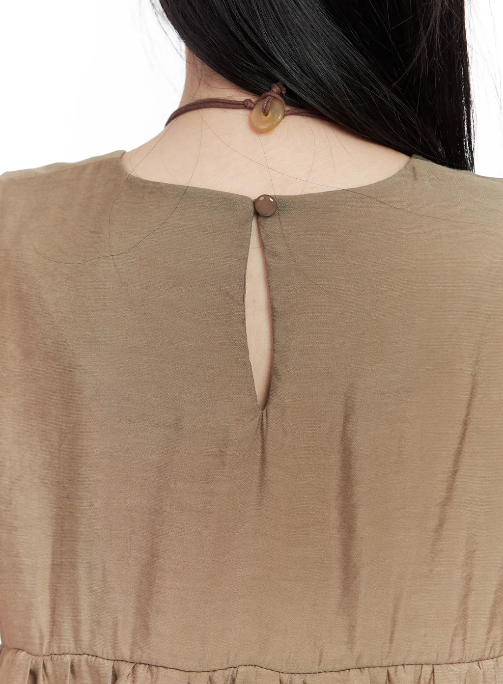 Tiered Puff-Sleeve Blouse CL501