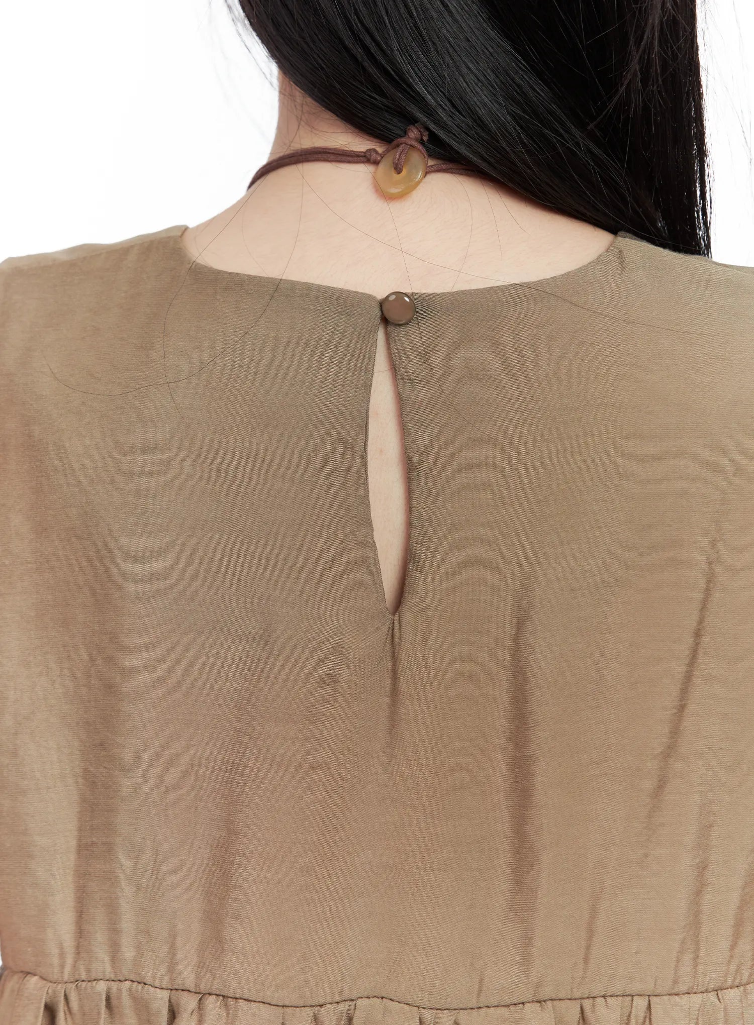 Tiered Puff-Sleeve Blouse CL501