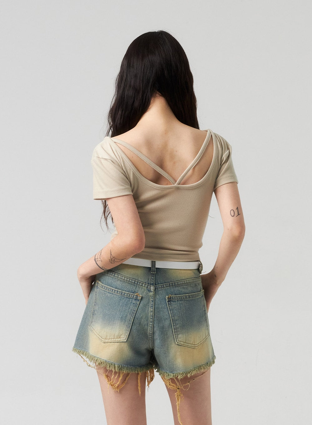 Short Sleeve Zip-Up CL314