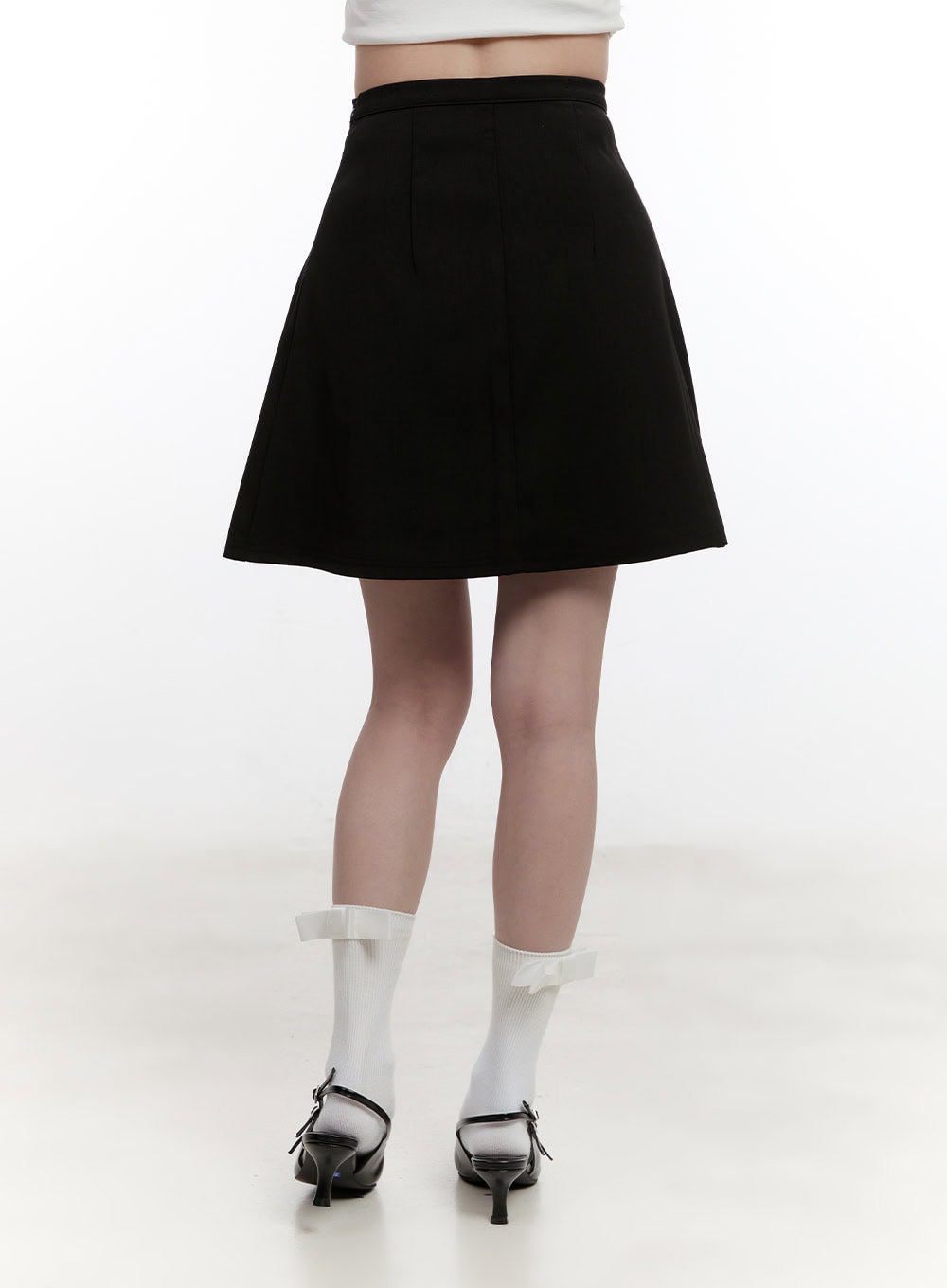 Pintuck A-line Mini Skirt CF527