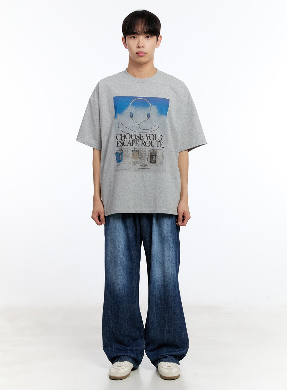 Men's Digital Graphic T-Shirt IY529