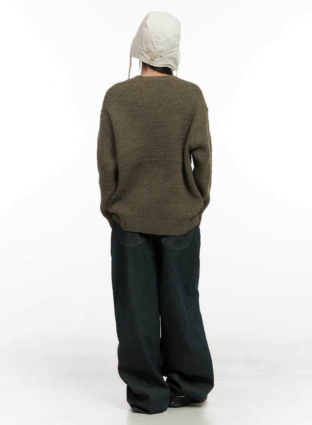Oversized Mohair-Blend Sweater CD425