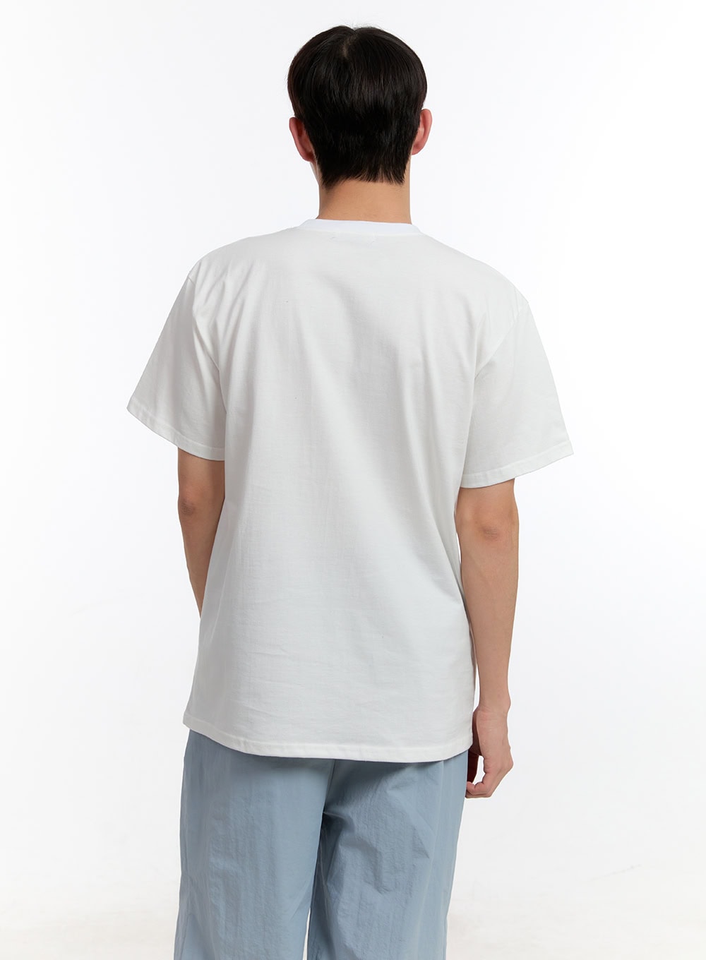 Men's Teddy Graphic Print T-Shirt IA504