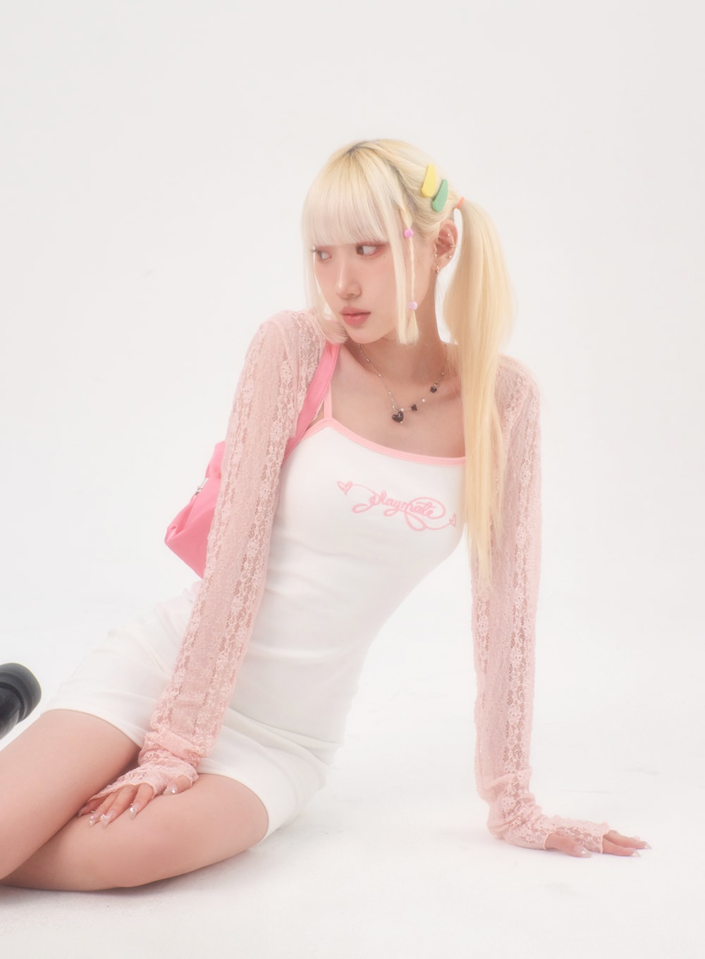 Heart And Butterfly Necklace IL306