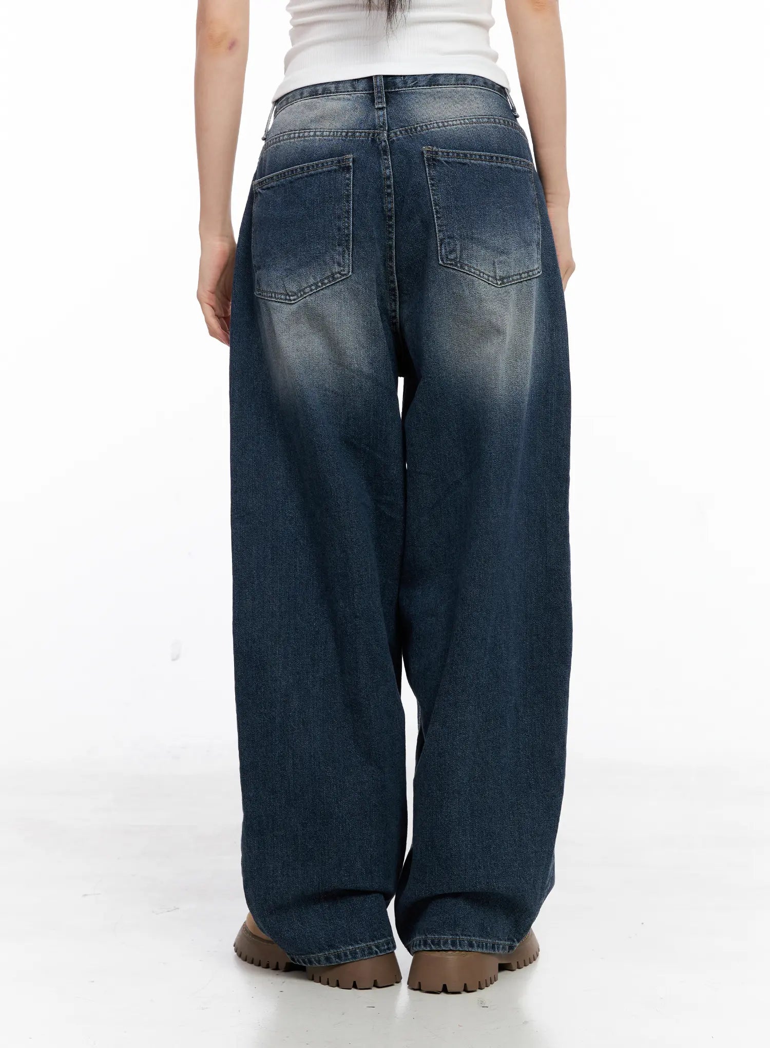 Aisha Washed Baggy Jeans CC1109