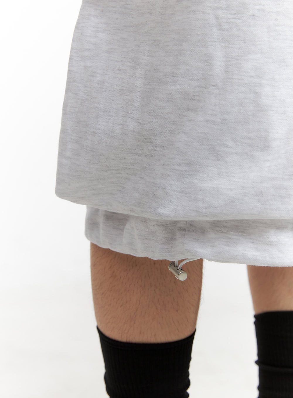Men's Cargo Sweatshorts (Light Gray) IG409
