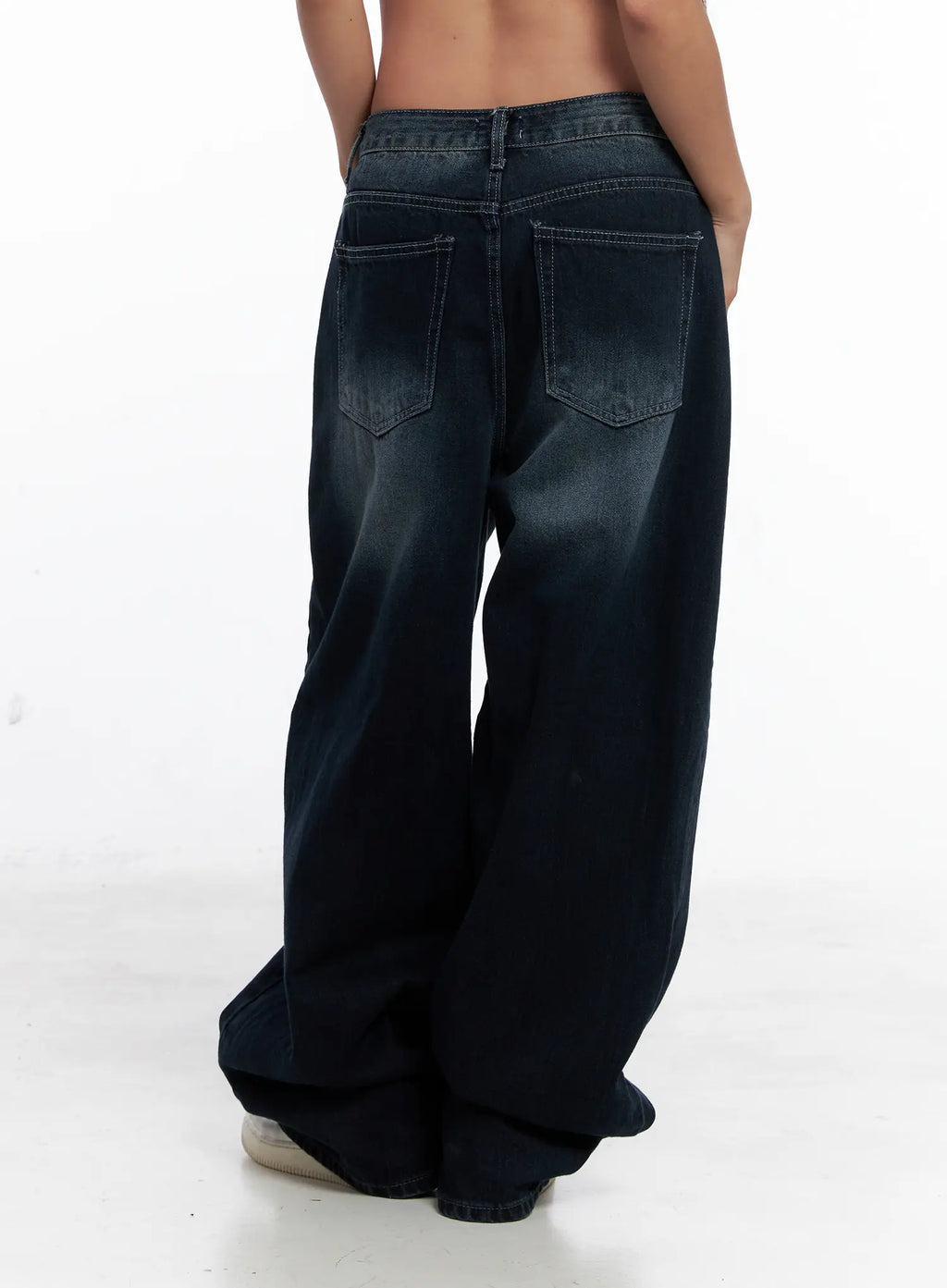 RM Washed Wide Leg Jeans CS522