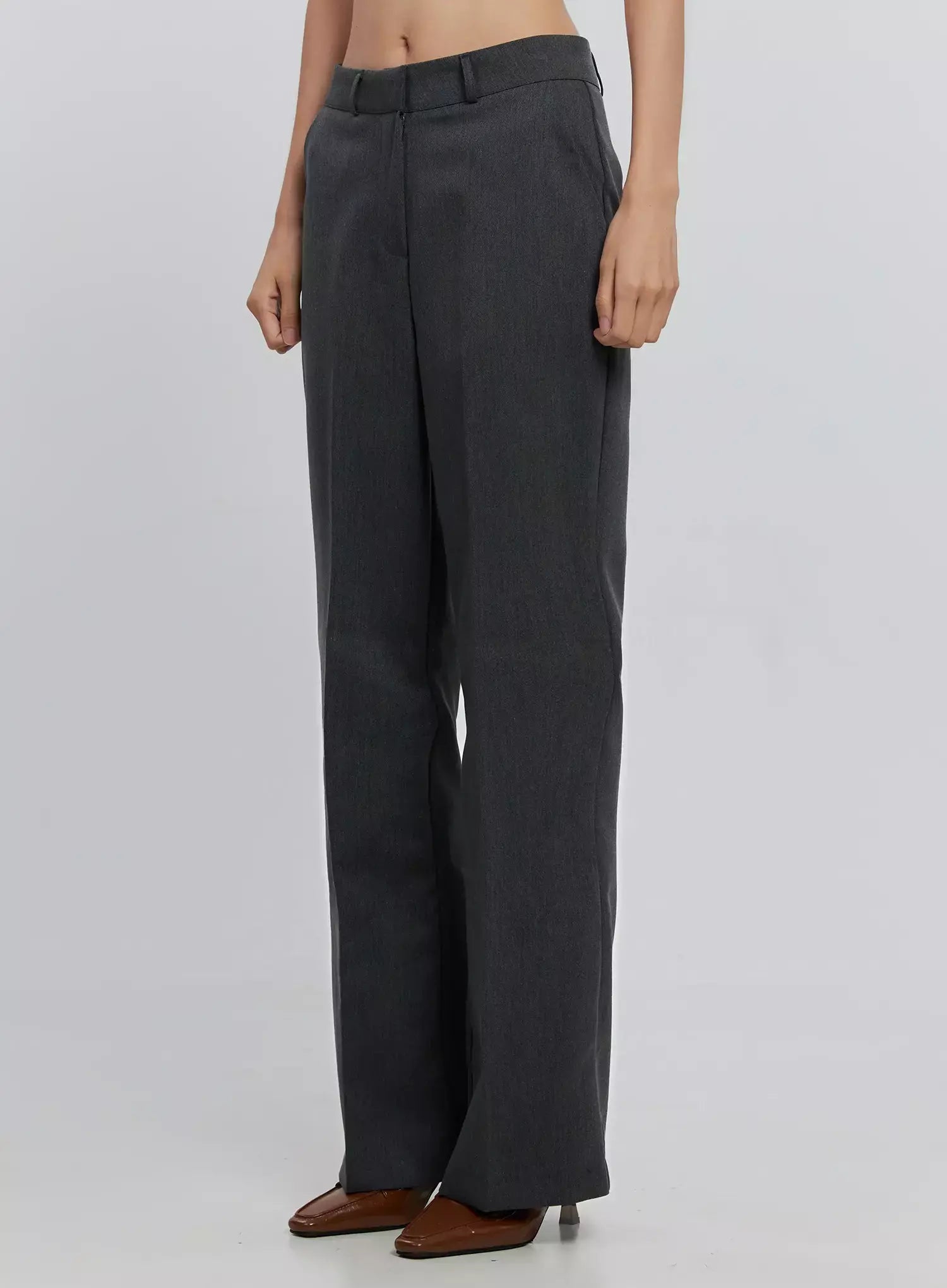 Elegant Flared Trousers IS516