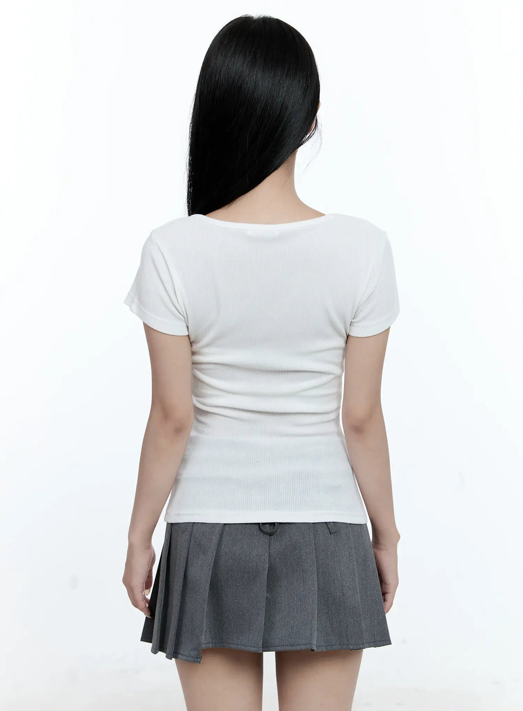 Ribbed Vanilla Graphic Tee CG511