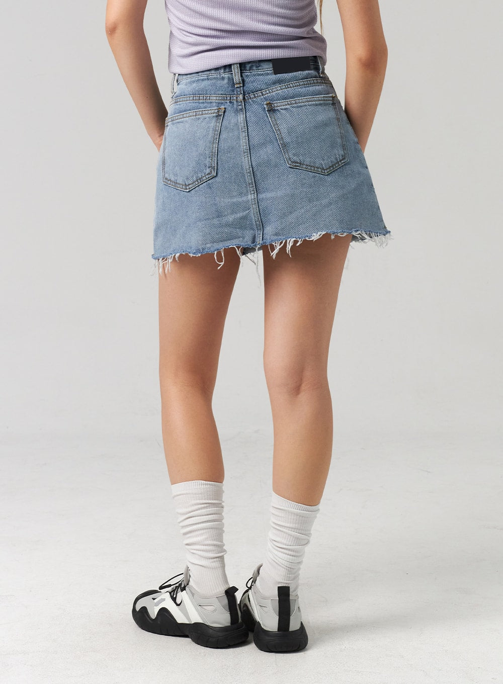 Denim Mini Skirt CL305