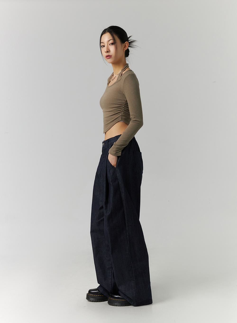 Boho Chic Halter Neckline Long Sleeve ID305