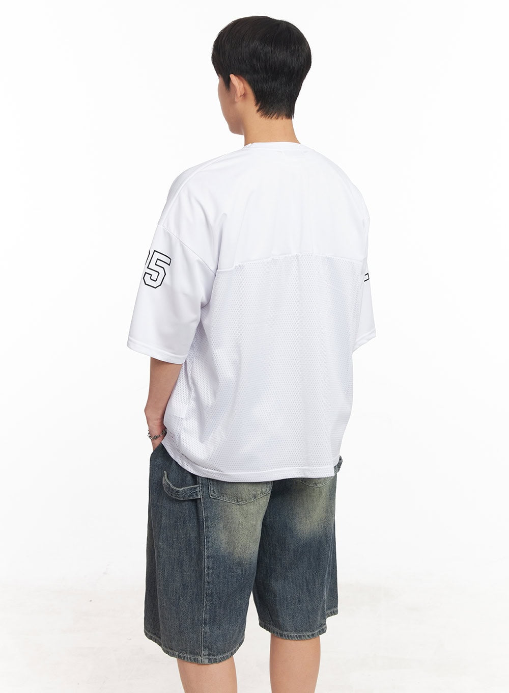 Men's Camo Mesh Jersey T-Shirt IA525