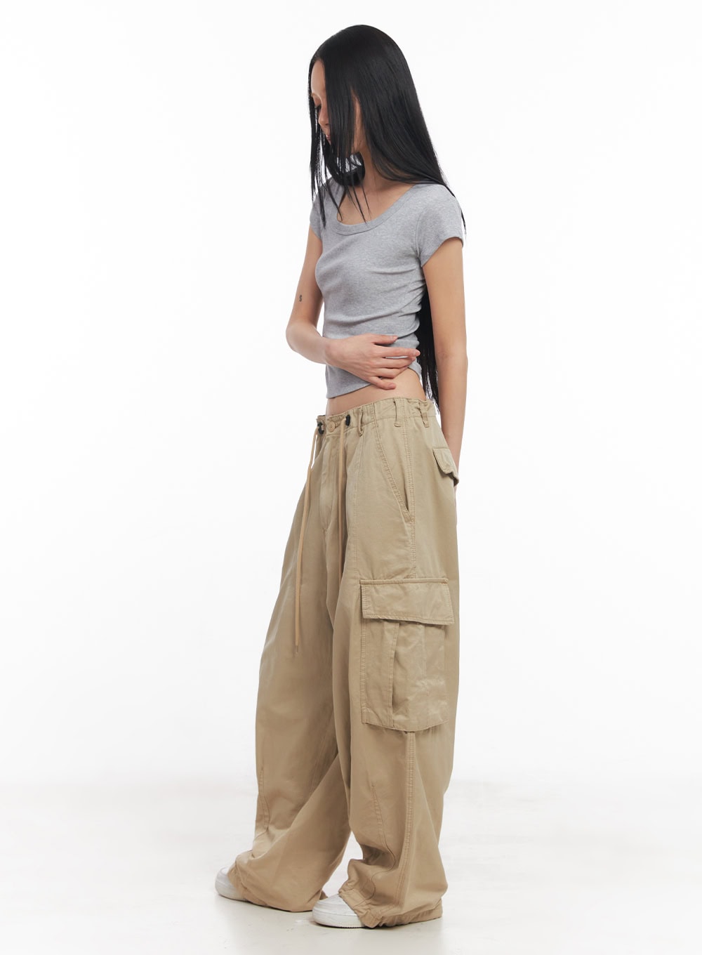 Essential U-Neck Crop Top CY528