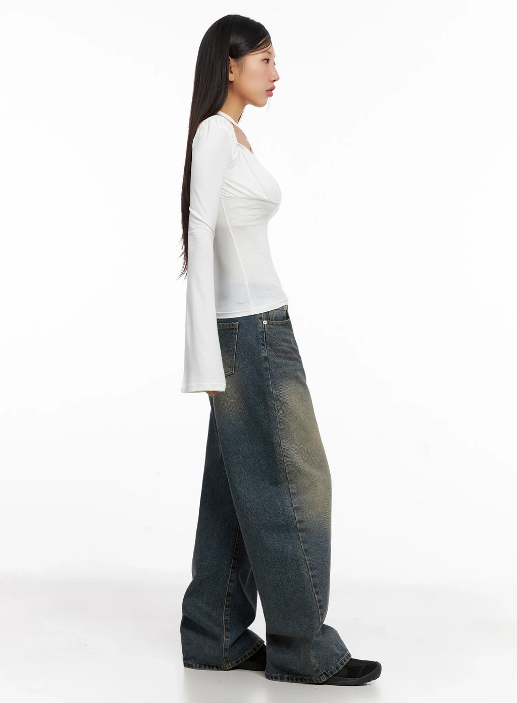 Maisie Vintage Wide-Leg Jeans IG528