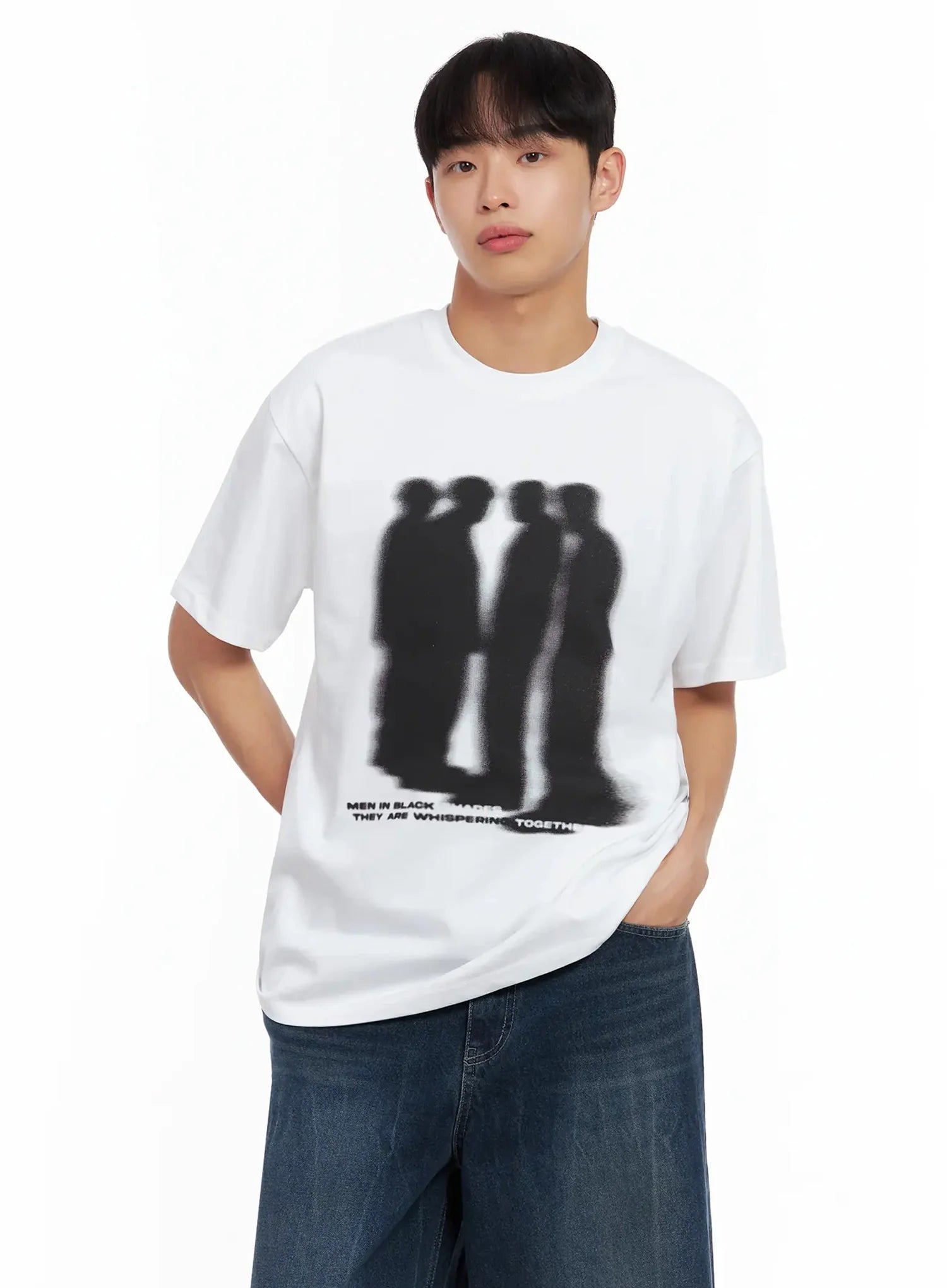 Men's Silhouette Graphic T-Shirt IL516