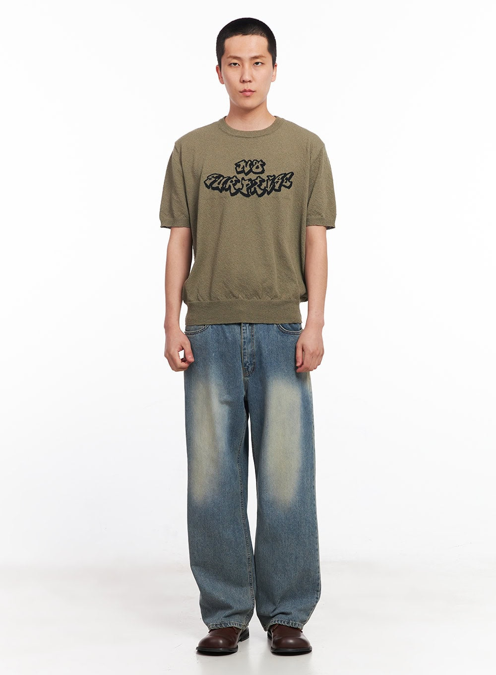 Men's Graphic Knit Tee IU512