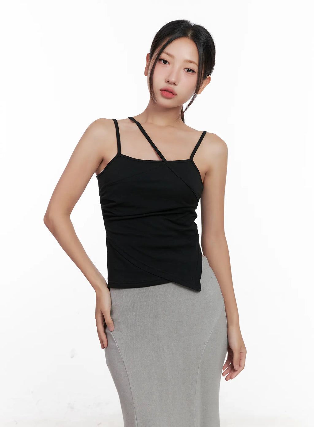 Crisscross Strap Sleeveless Tank CL518