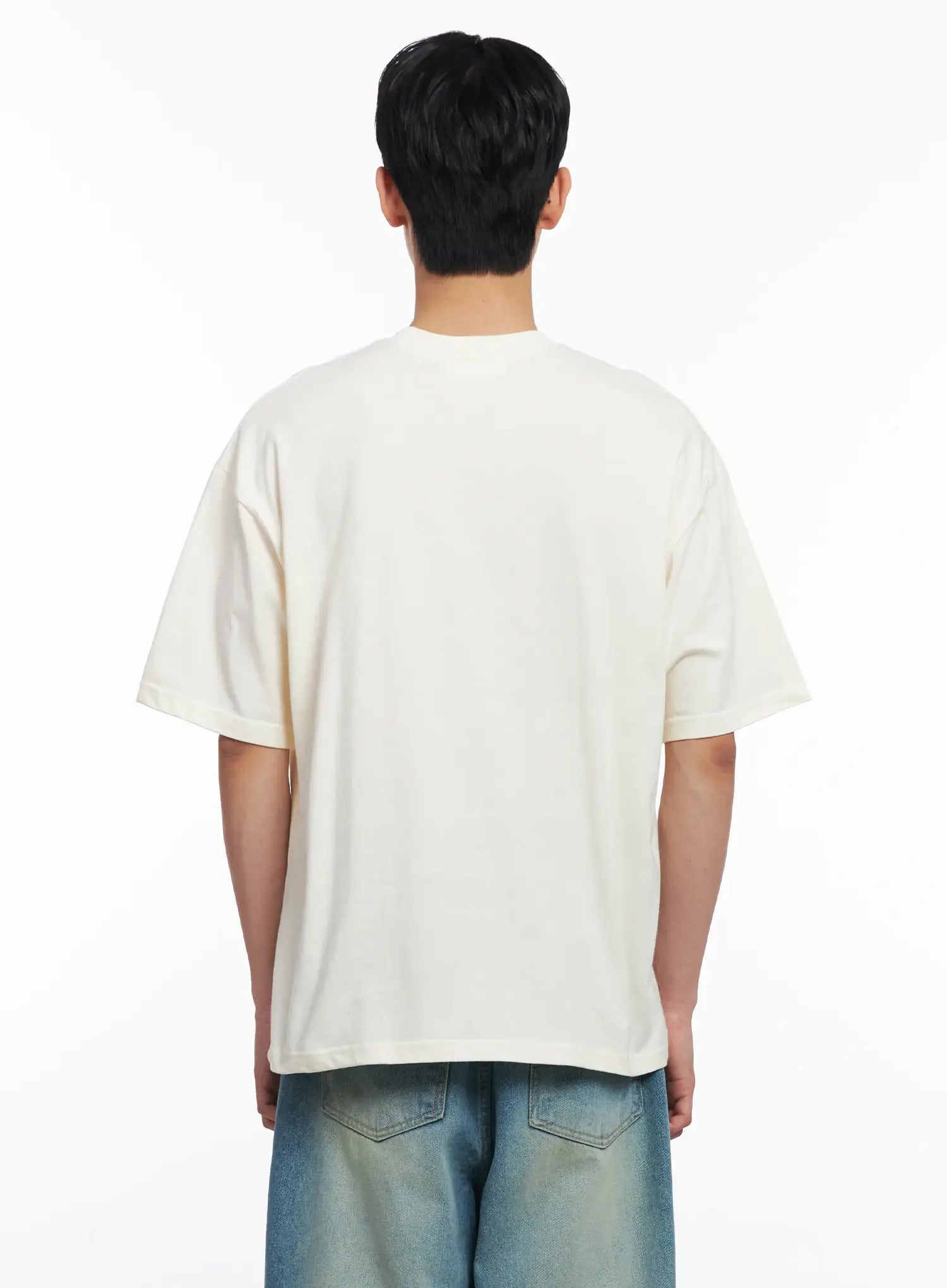 Men's Vintage "Lucky Wash" Graphic T-Shirt IL501