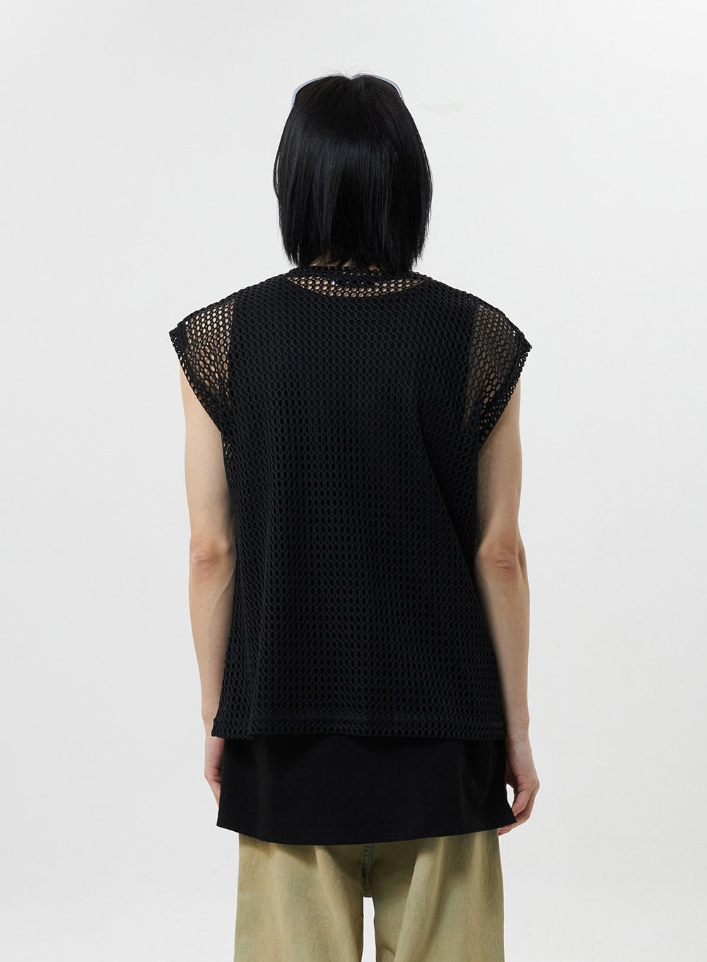 Open Stitch Vest Unisex CY322