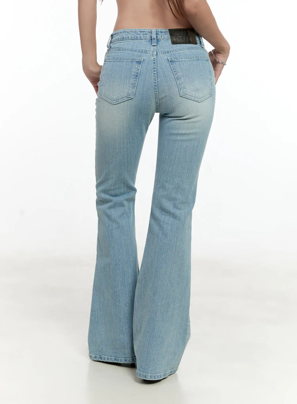 Loona Classic Light Blue Flare Jeans CL531