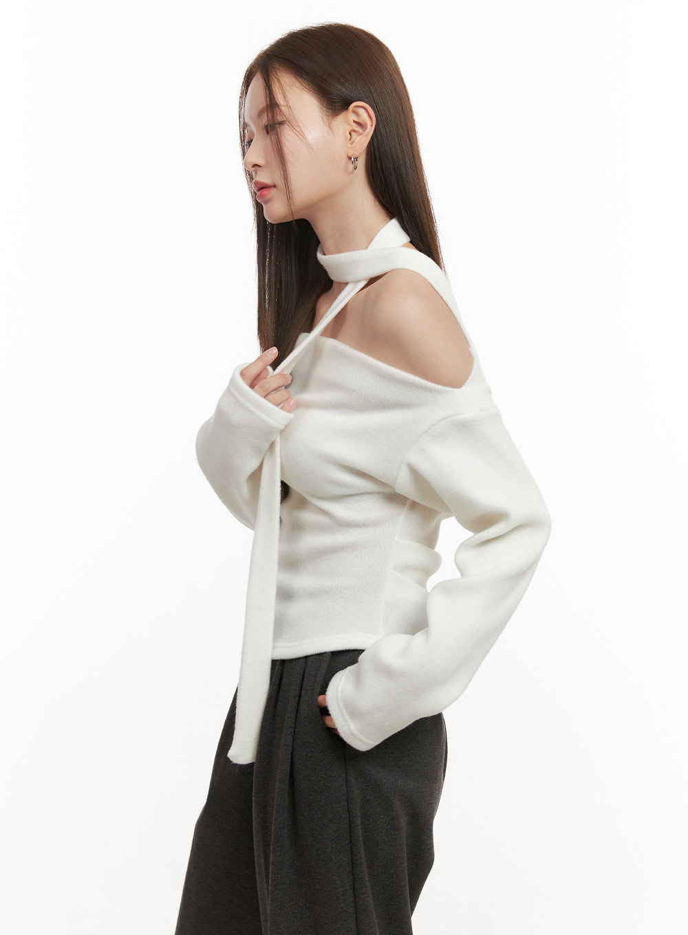 Long Sleeve Off Shoulder Blouse OD417