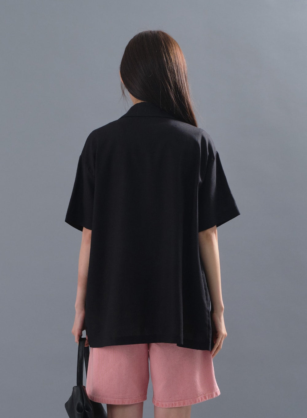 Linen Oversized Blazer Jacket CM12