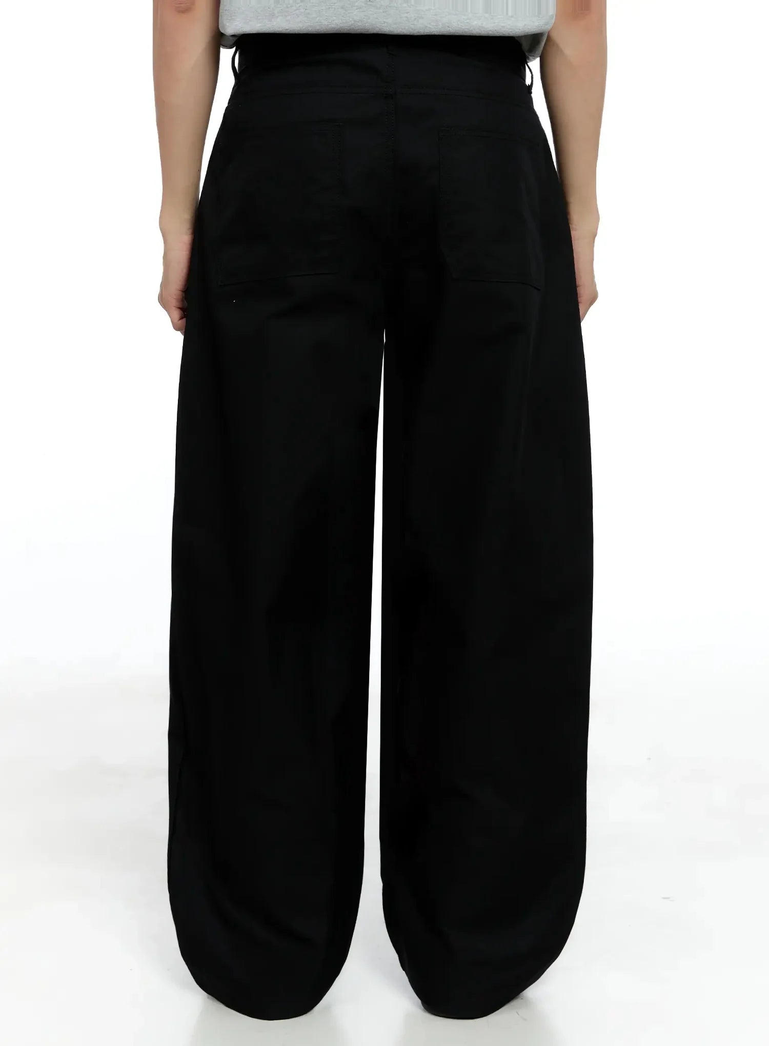 Men's Basic Wide-Leg Pants IG520