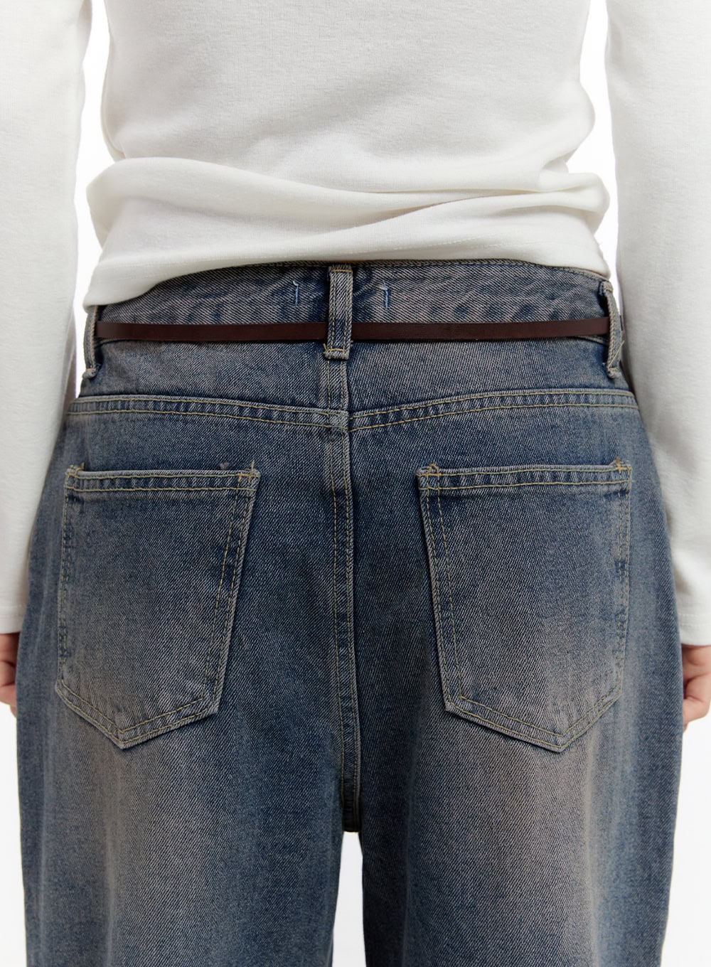 Solid Leather Waist Belt CN420