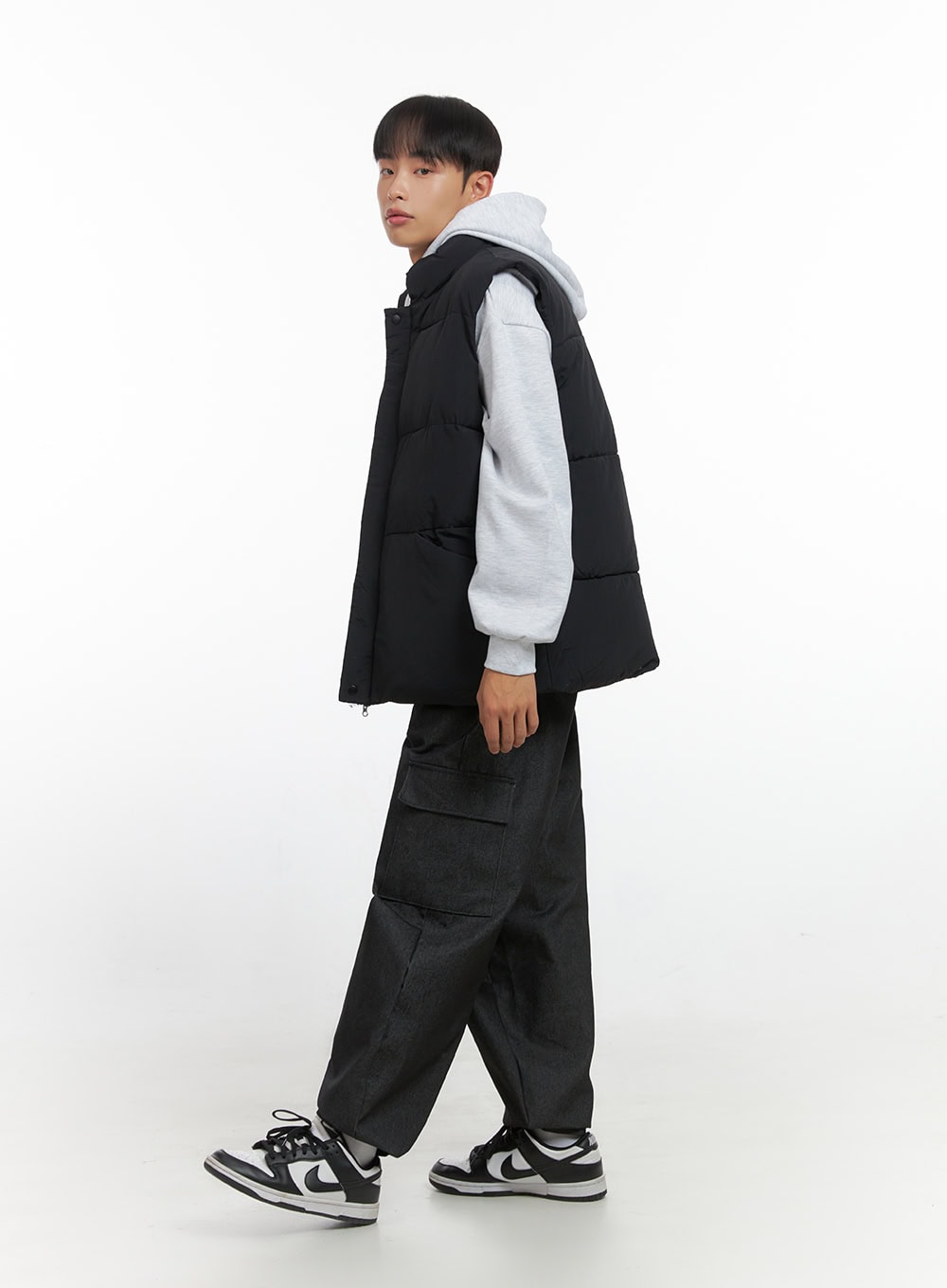 Men's Basic Puffer Vest IO420