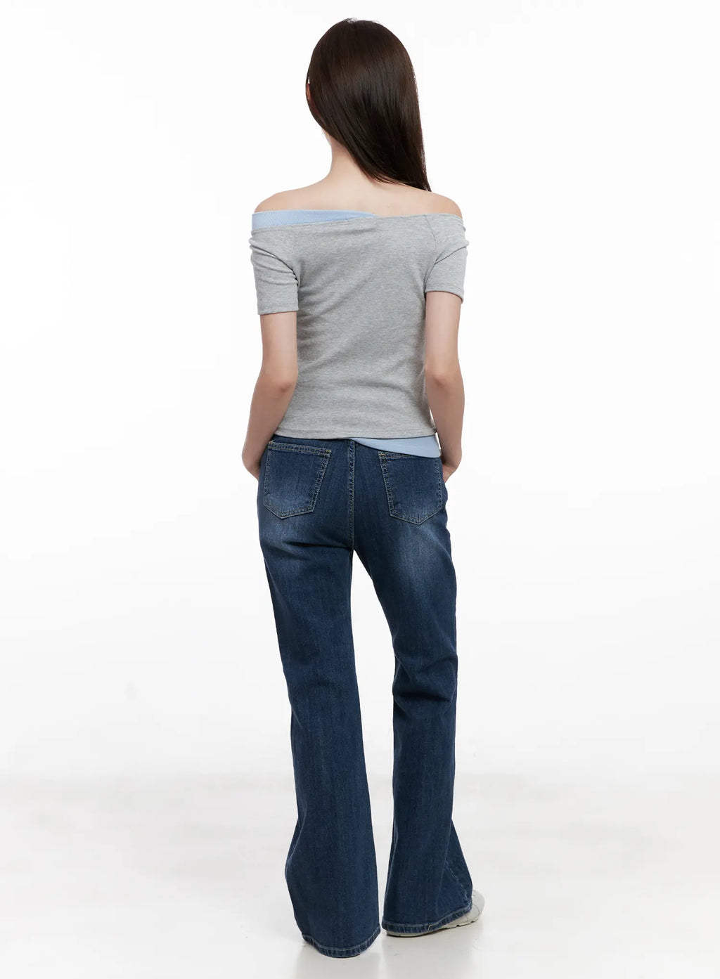 Solhee Classic Flare Denim Jeans CL524