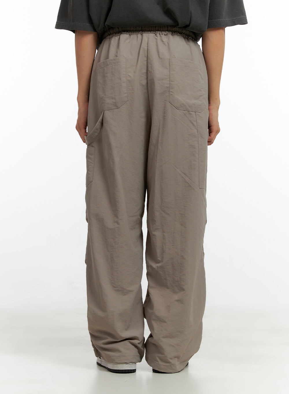Men's Pintuck Nylon Wide Fit Pants CL429
