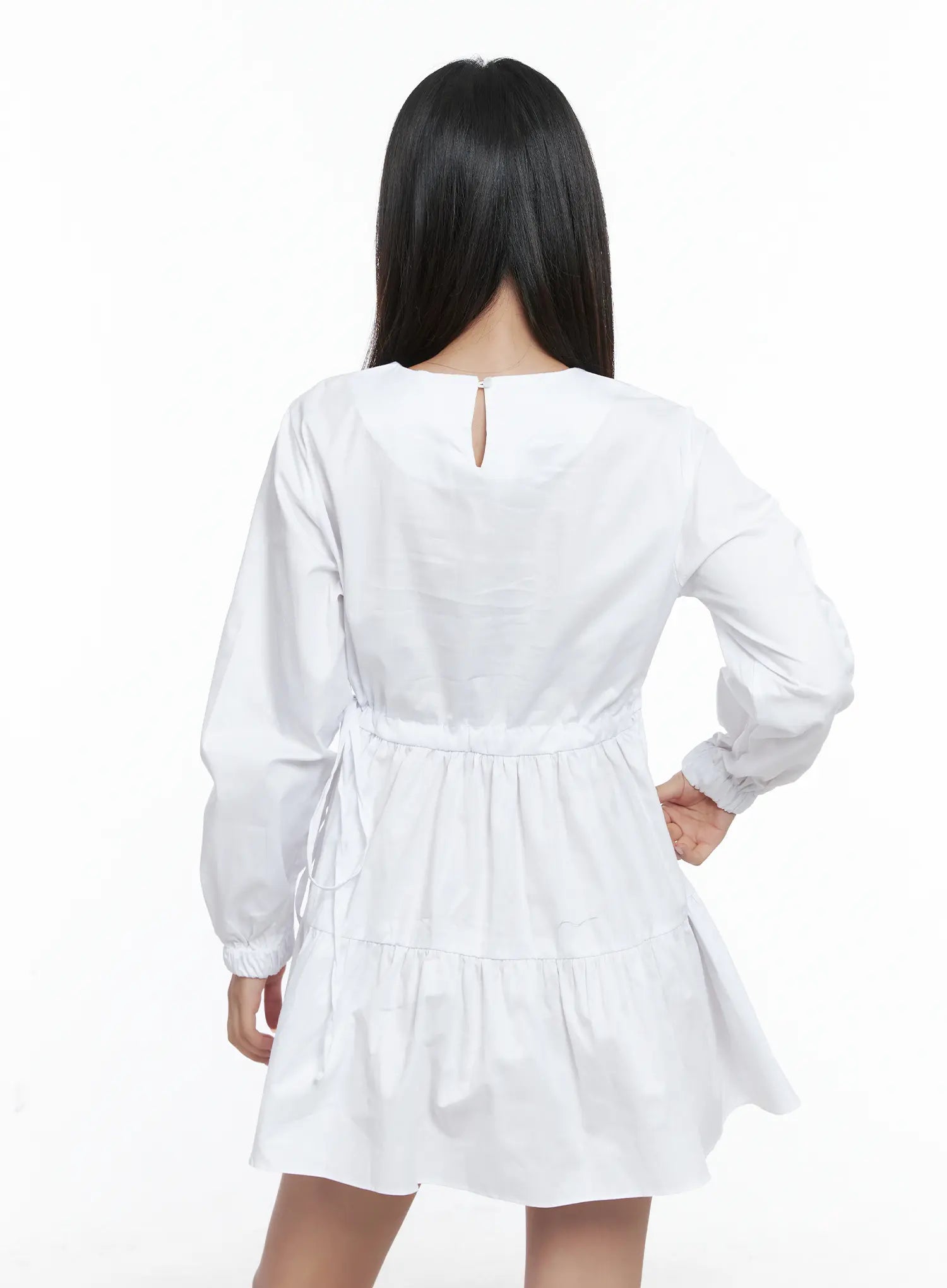 Romantic Ruffled Mini Dress CS503