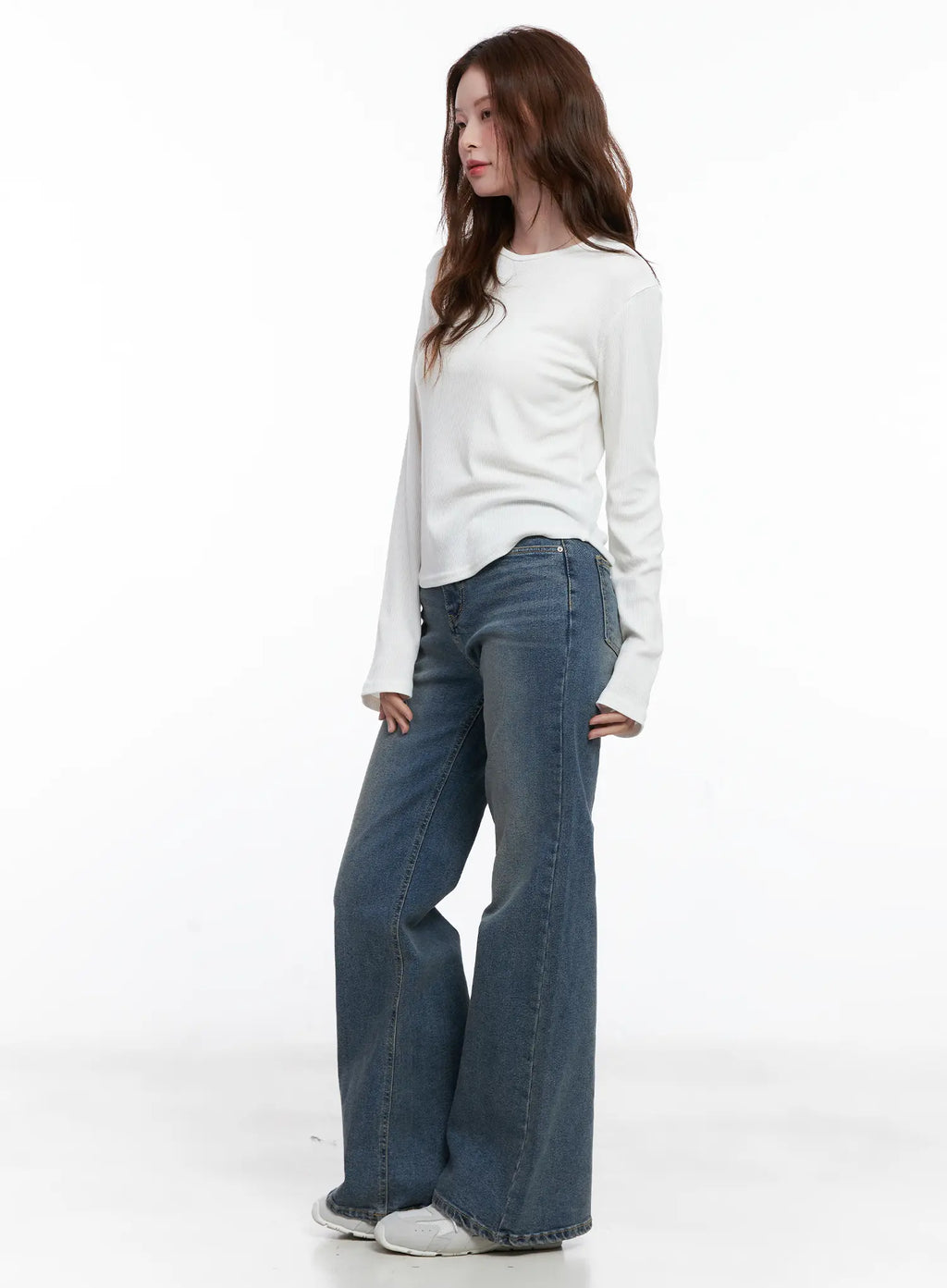 Crew Neck Long Sleeve Top CG520