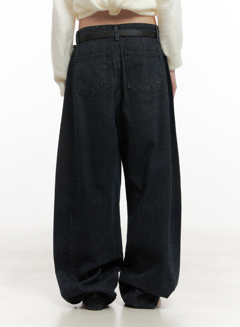 Comfortable Striped Wide-Leg Pants CD425