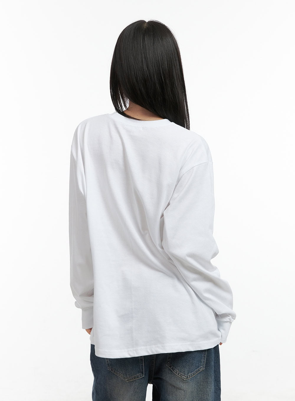 Basic Loose Fit Long Sleeve Tee CO410