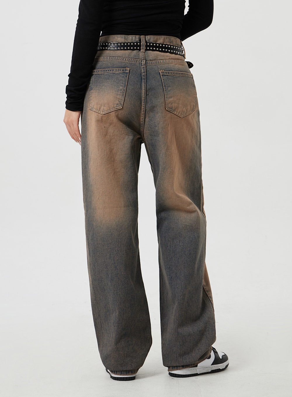 Brown Wash Jeans CM303