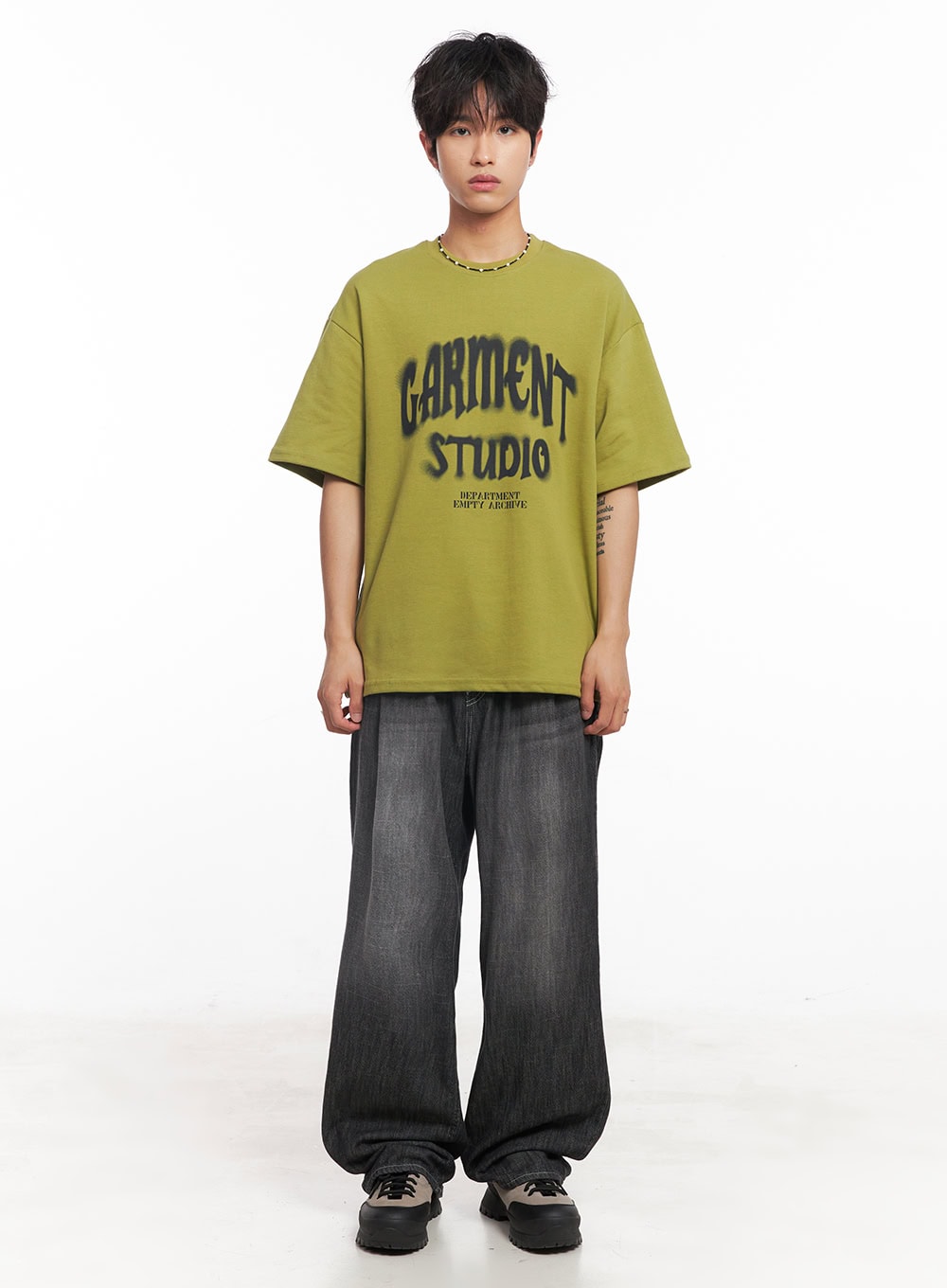 Men's Garment Graphic T-Shirt IY508