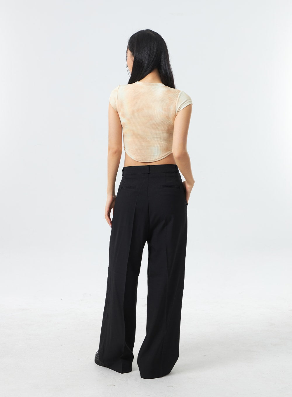 Tie Dye Cropped Tee CM330