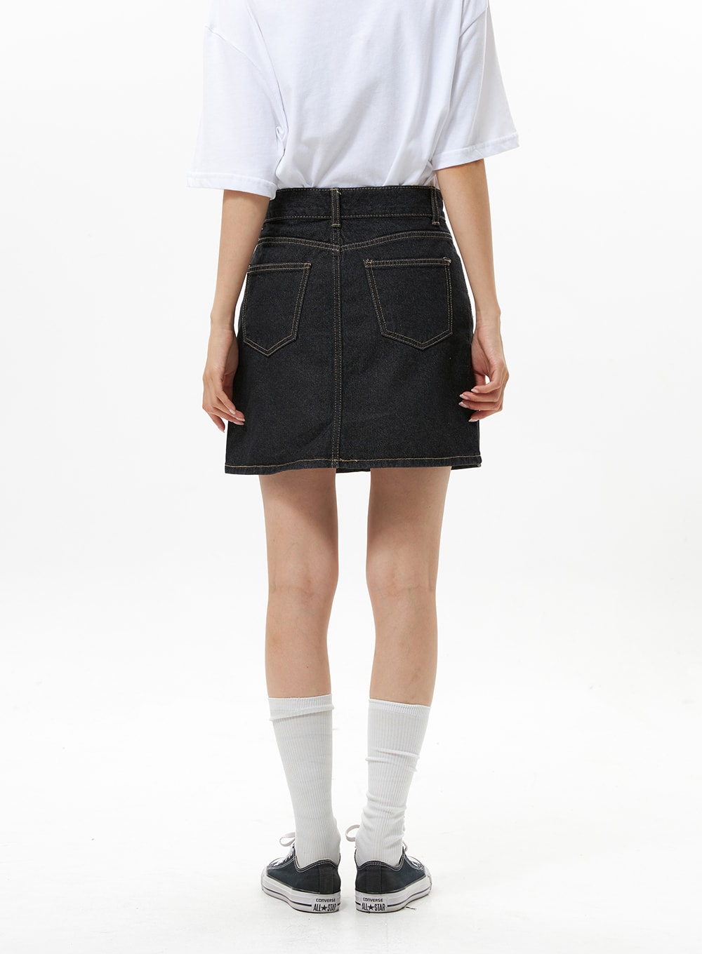 Denim Mini Skirt OS313