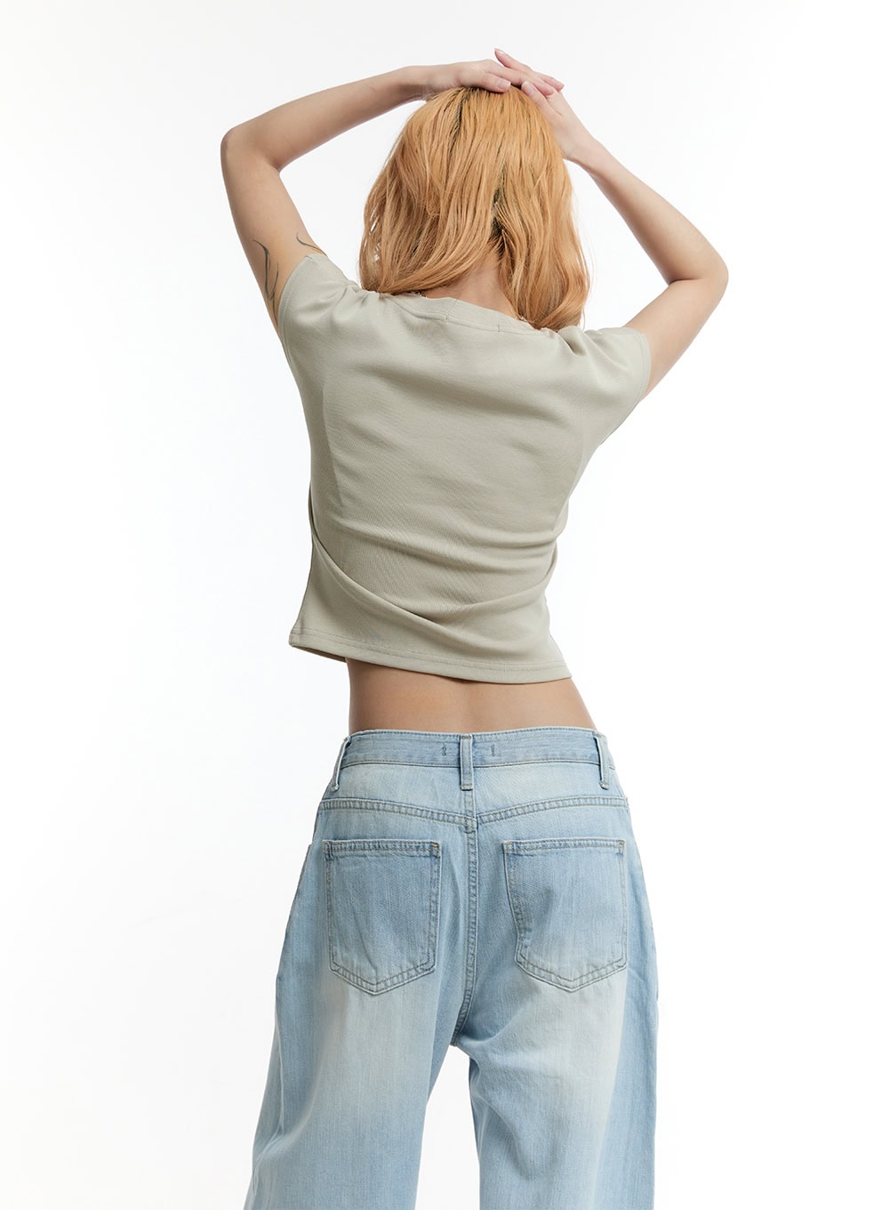 Essential Cotton Crop Top CY501