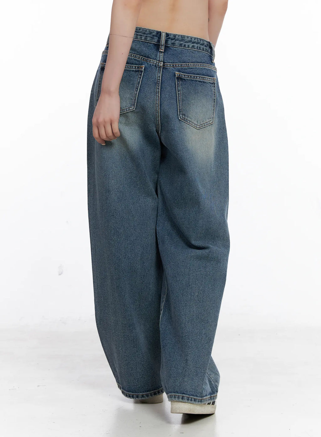 Joo Washed Wide Leg Jeans CS510