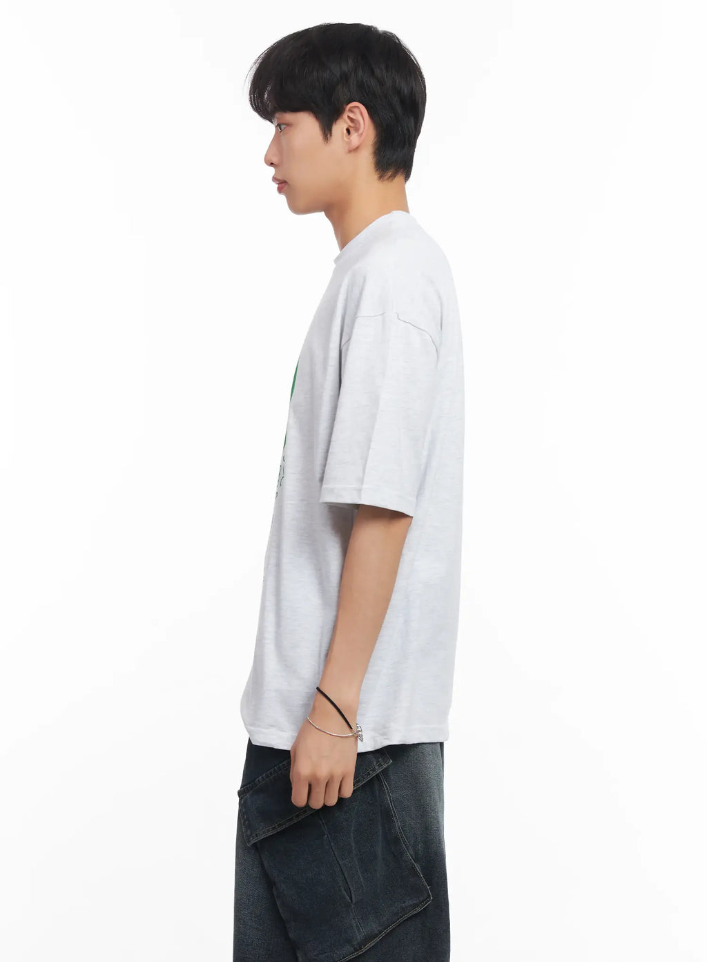 Men's Heart Graphic T-Shirt IU519