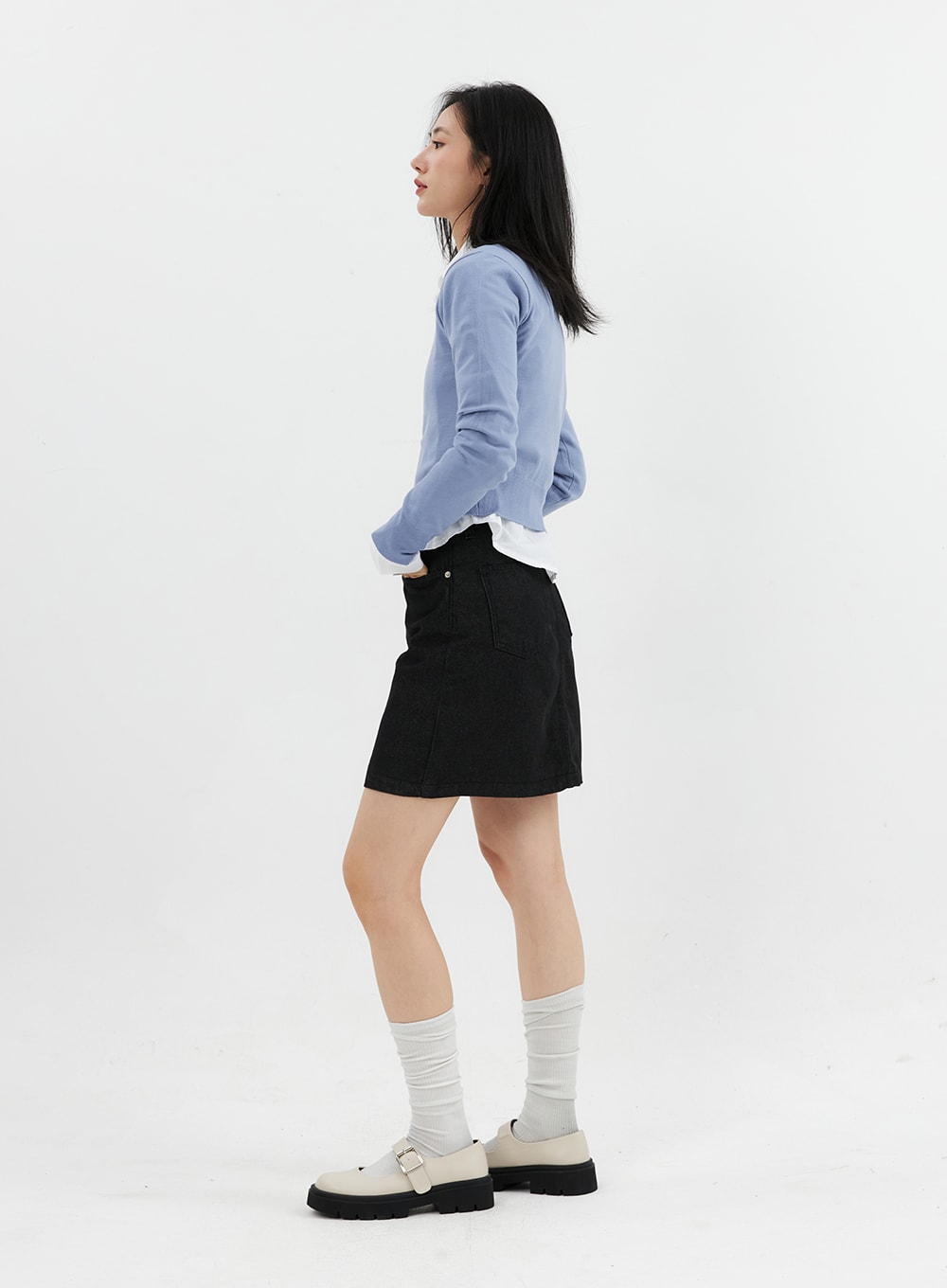 V-Neck Knit Sweater OO304