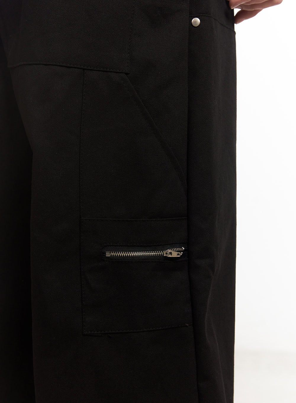 Men's Stud Cotton Wide-Leg Pants IM528