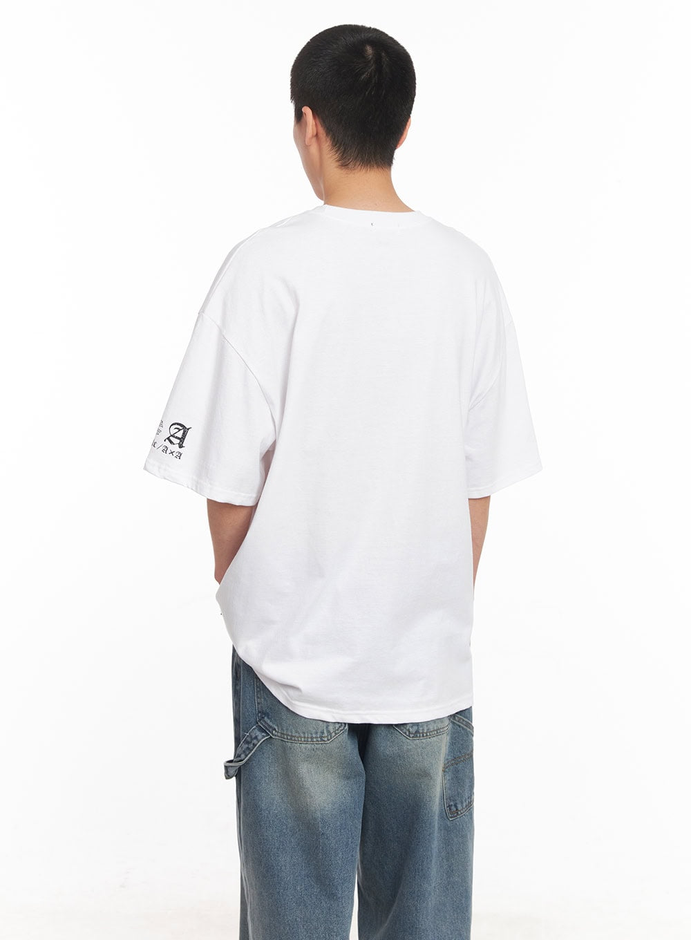 Men's Oversized Graphic T-Shirt IY505