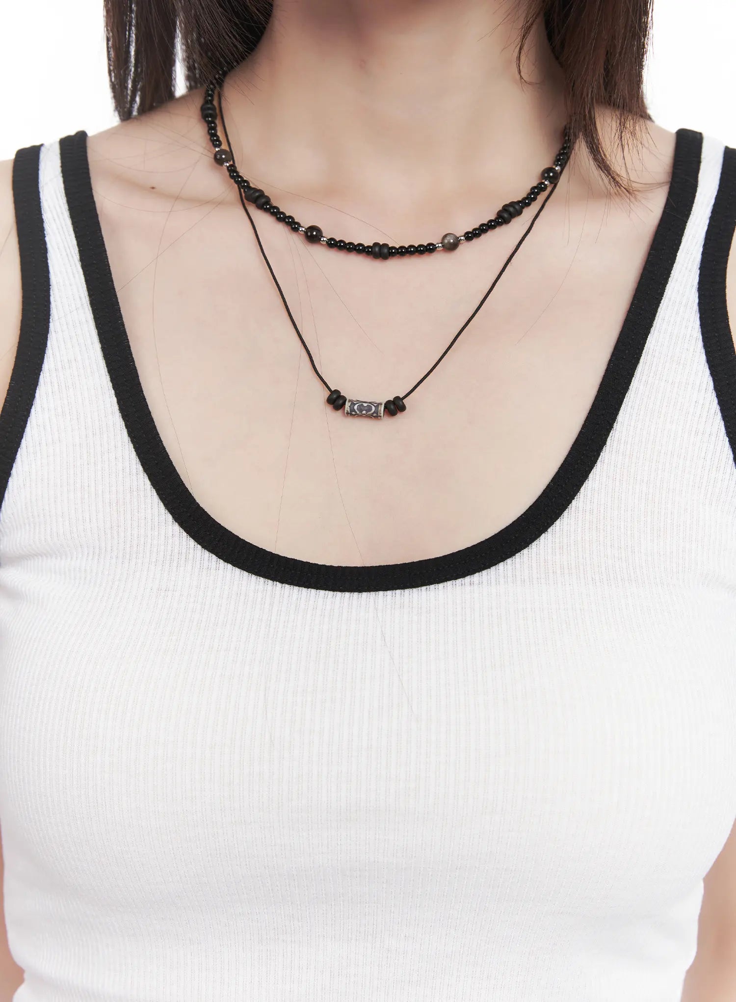 Layered Beaded Necklace CU518