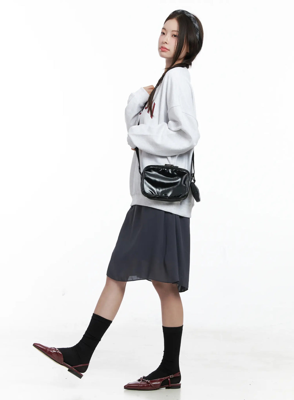 Lettering Oversized Sweatshirt CO503