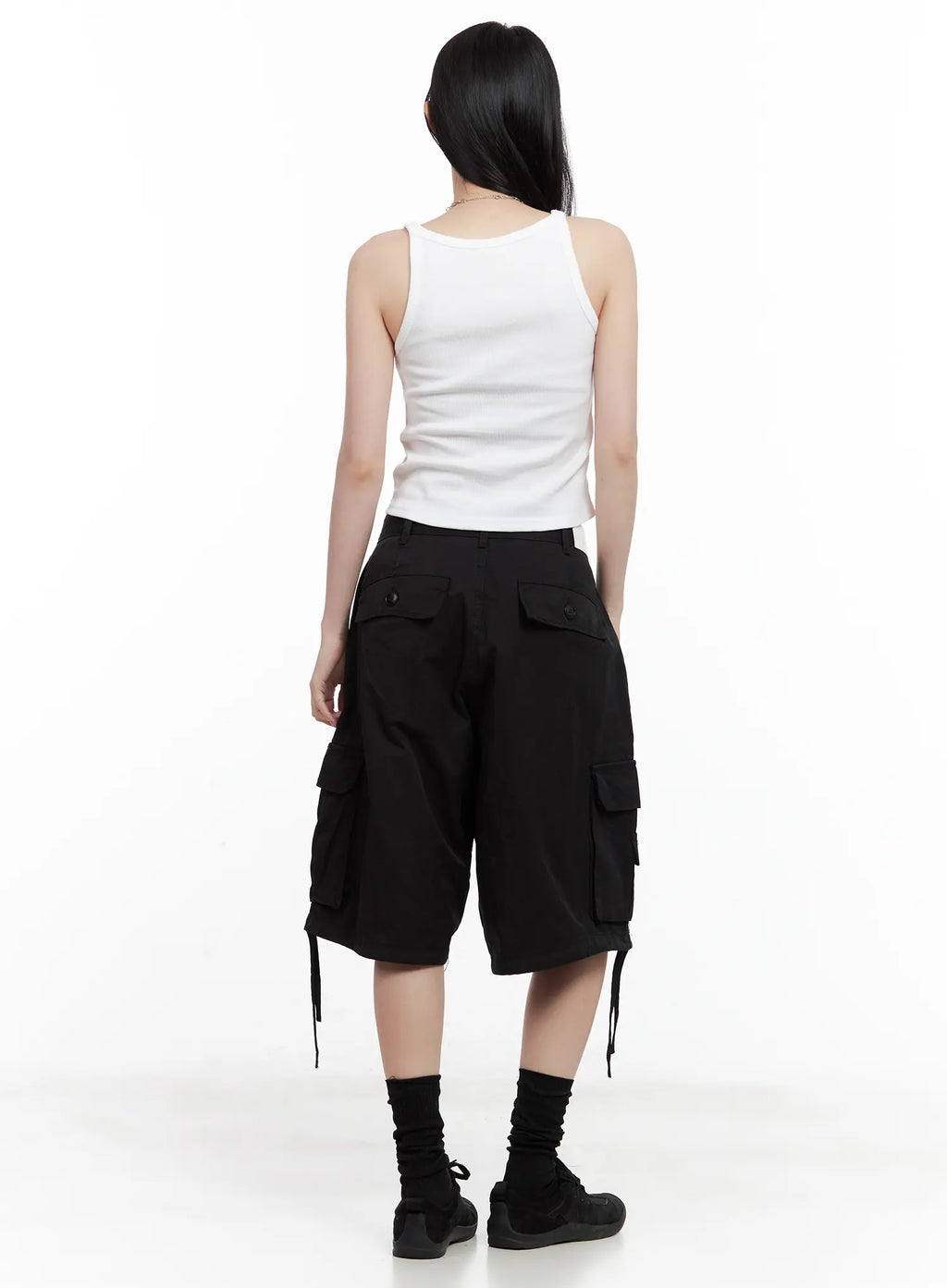 Ghost Utility Cargo Bermuda Pants CU530