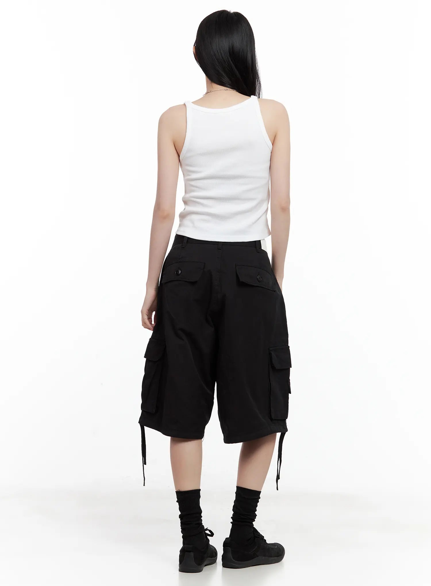 Ghost Utility Cargo Bermuda Pants CU530