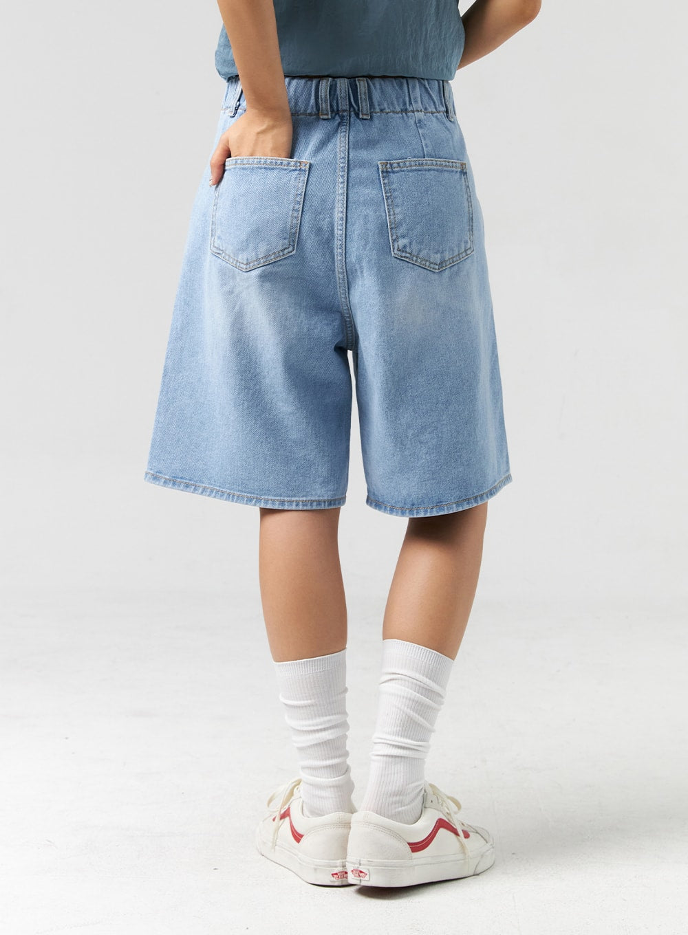 Denim Bermuda Shorts CL326